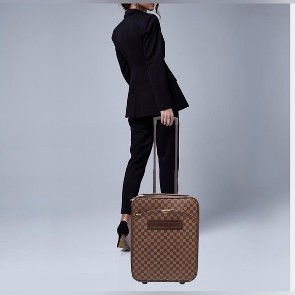 Pegase 45 in Damier Ebene Rolling Luggage - Picture 2 of 16